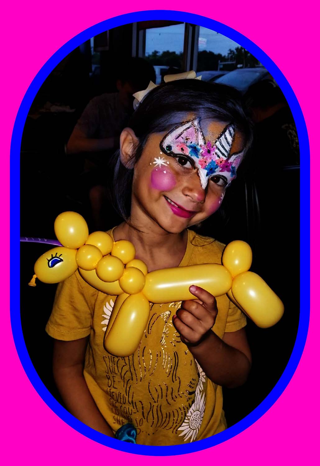 Kids Party with Balloons and Face Painting